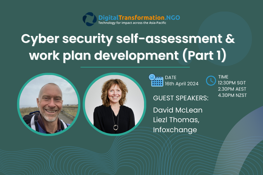 Cyber security self-assessment & work plan development (Part 1)