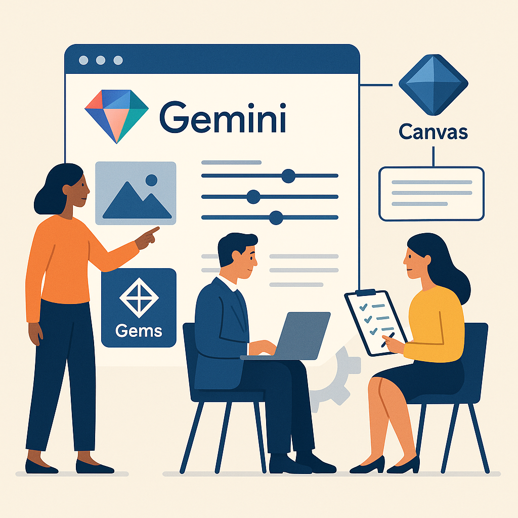 Achieve More with Gemini: How to Train Gems & leverage Canvas to Support Lean Teams (Mandarin)